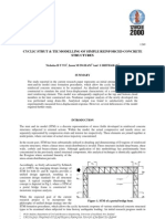 Cyclic Strut & Tie Modelling of Simple Reinforced Concrete Structures