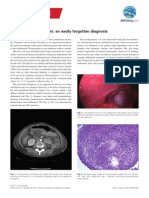 Images For Surgeons: Abdominal Tuberculosis: An Easily Forgotten Diagnosis