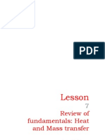 7 Review of Fundamentals - Heat and Mass Transfer