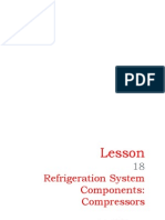 18 Refrigeration System Components - Compressors