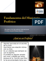 Fundamentos Del Ministerio Profético