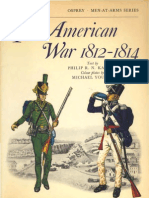 Osprey, Men-At-Arms #036 The American War 1812-1814 (-) OCR 8.12