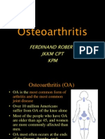 Osteoarthritis: Ferdinand Robert JKKM CPT KPM