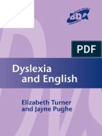 Dyslexia and English