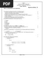 Sample Papers XI CS