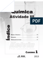 Caderno 01 Qui Atividade III PDF