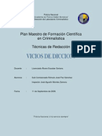 Trabajo de - Vicios de Diccion