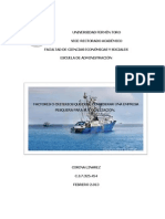 Factores de Localizacion de La Industria Pesquera