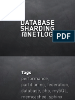 Database Sharding at Netlog