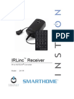 Irlinc Receiver: Ir To Insteon Converter