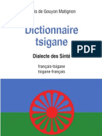 Extrait Dictionnaire Tsigane