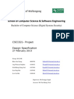 DSS 12 S4 03 Design Specification