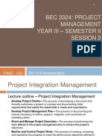 Bec 3324: Project Management Year Iii - Semester Ii Session 3