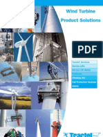 Wind Turbine Product Solutions: Tractel Services Service Lifts Service Lift Hoists Platforms