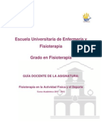 Guia de Fisioterapia en La Actividad Fisica y El Deporte