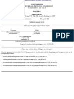 WEYCO GROUP INC 8-K (Events or Changes Between Quarterly Reports) 2009-02-23