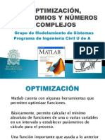 Clase 5-Optimizacion Polinomios y Numeros Complejos