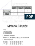 Metodo Simplex