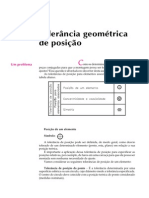 Tolerância Geométrica de Posição