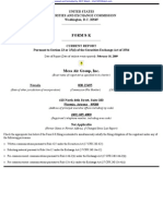 MESA AIR GROUP INC 8-K (Events or Changes Between Quarterly Reports) 2009-02-20