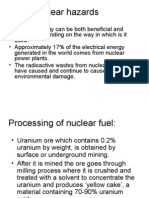 Noise Pollution and Nuclear Hazards 1