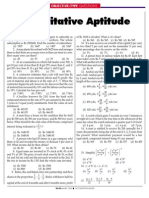 Quantitative Aptitude: F HG I KJ F HG I KJ