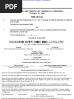 DIAMOND OFFSHORE DRILLING INC 10-K (Annual Reports) 2009-02-24