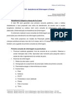 Asistencia de Enfermagem A Saude Da Criança