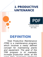 Total Productive Maintenance - PNKJ