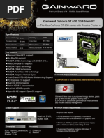 Gainward Geforce GT 610 1Gb Silentfx: The New Geforce GT 600 Series With Passive Cooler