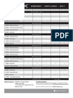 P90X Workout Sheets