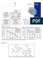 Datasheet Motor PM55L 048 HPG9