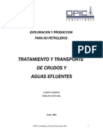 Tratamiento y Transporte (Instalaciones de Superficie)