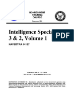 Navy Intel Specialist 3 & 2 Vol 1