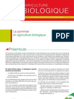 Le Pommier en Arboriculture Biologique