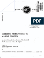 Satellite Applications To Marine Geodesy: H - Hold&, W. A. Hopper