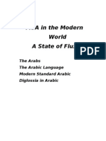 Modern Standard Arabic A State of Flux