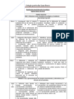 Planificación Anual Tecnologìa 7°