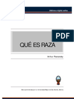 Que Es Raza - Arthur Posnasky