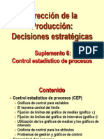 Control Estadístico Procesos