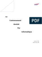 Le Cantonnnement Assisté Par Informatique