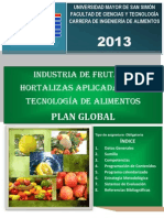 Plan Global Frutas y Hortalizas 2013