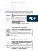 Psicologia Unidade 2 - Psicofisiologia (Hereditariedade)