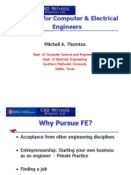 FE Exam For Computer & Electrical Engineers