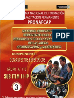 Pronafcap 2009 - Material Educativo para El Desarrollo de Capacidades