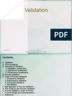 Introduction To Validation