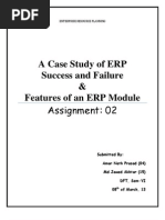 Case Study On ERP Success and Failure