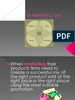 The Marketing Mix