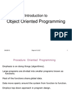 Object Oriented Programming