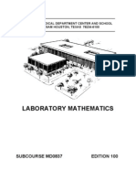 US Army Medical Laboratory Mathematics